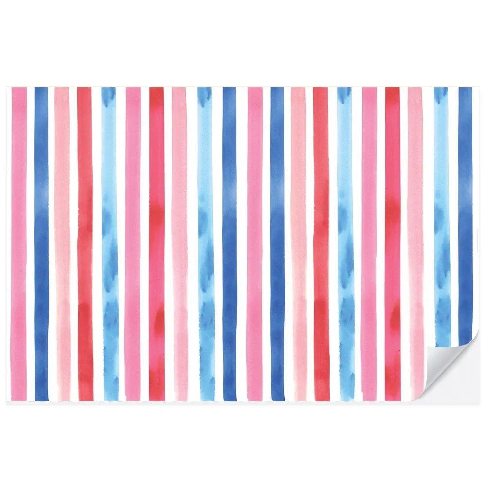 Online Cami Monet Americana Stripe Paper Placemats