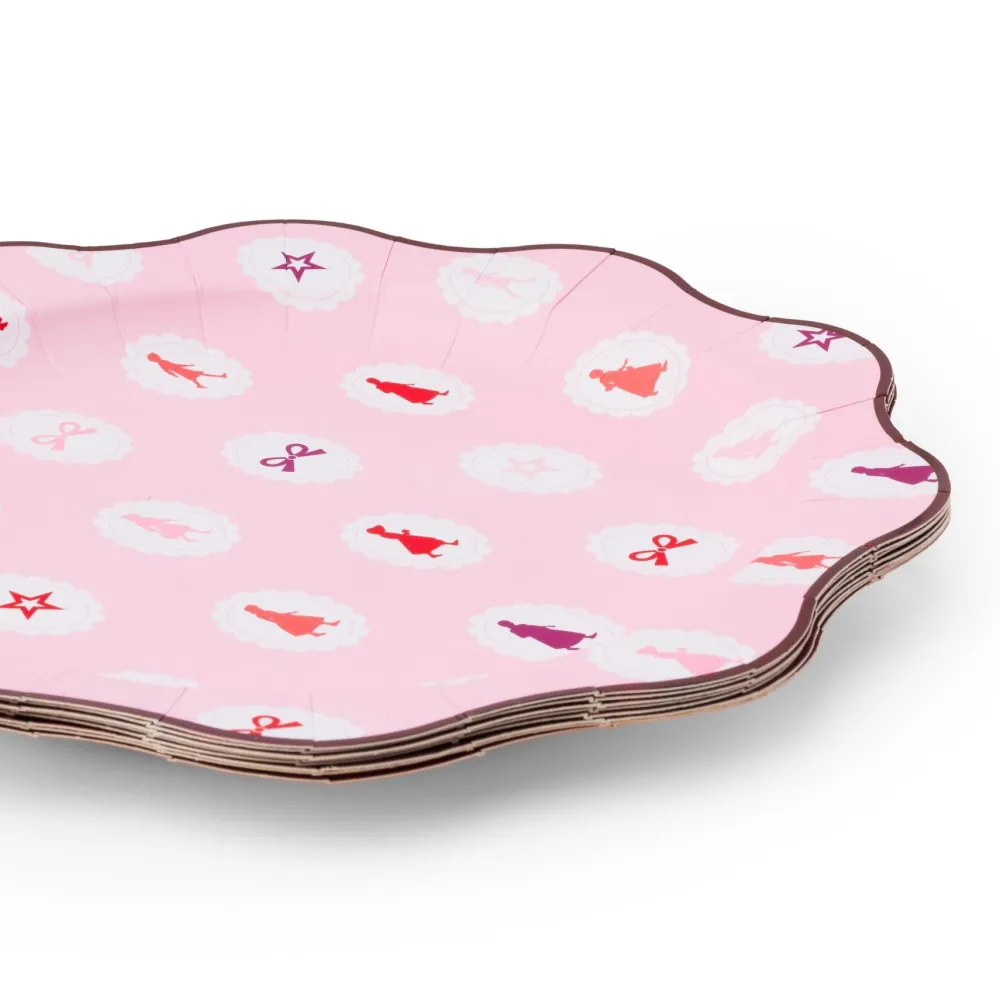 Discount Bonjour Fete American Girl® X Pink Icons Large Plates