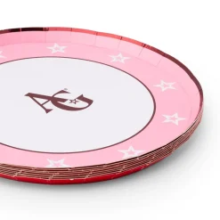 Hot Bonjour Fete American Girl® X Pink Logo Small Plates