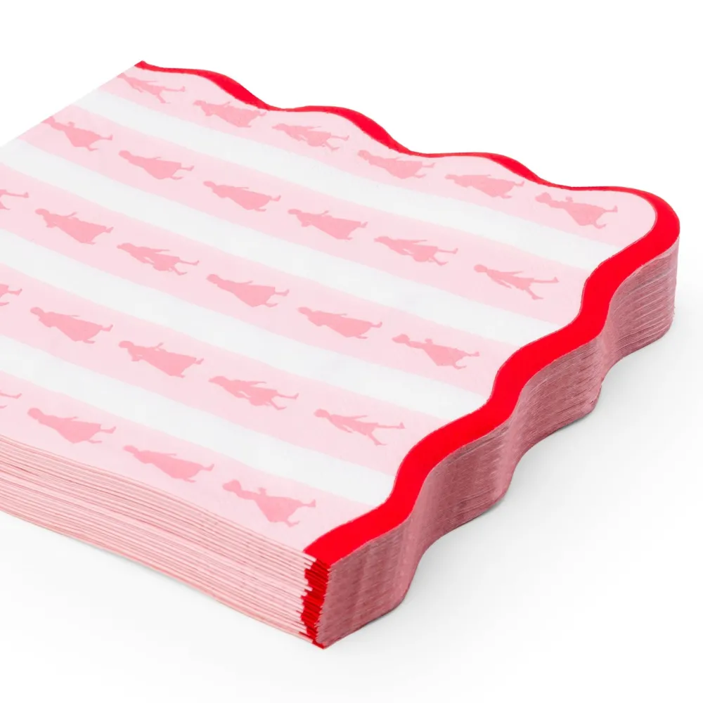 Best Bonjour Fete American Girl® X Pink Stripe Large Napkins