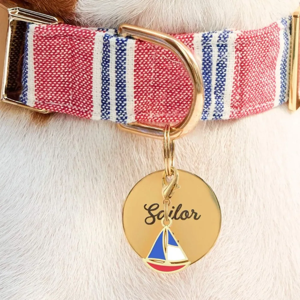Outlet The Foggy Dog Anchors Away Collar Charm Set