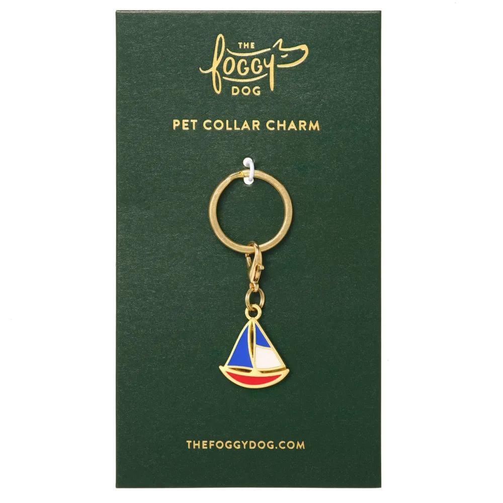 Outlet The Foggy Dog Anchors Away Collar Charm Set