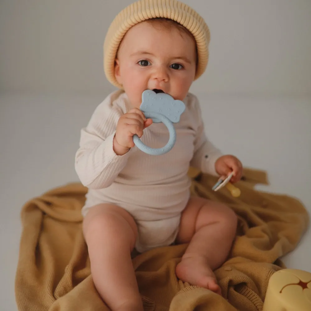Mushie Animal Ring Teethers