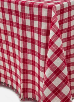 Online Heather Taylor Home Annabelle Plaid Red Tablecloth