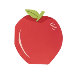 Sale My Mind’s Eye Apple Shaped Napkins