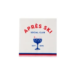 Online Bonjour Fete Apres Ski Cocktail Napkins