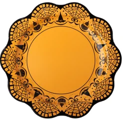 Bonjour Fete Art Deco Vintage Halloween Dinner Plates