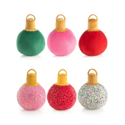 Online Shiraleah Retail Assorted Set of 6 Merry Bauble Small Pillows