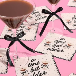 Best xo, Fetti A Tini Bit Older Cocktail Napkins