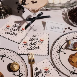 Best xo, Fetti A Tini Bit Older Cocktail Napkins