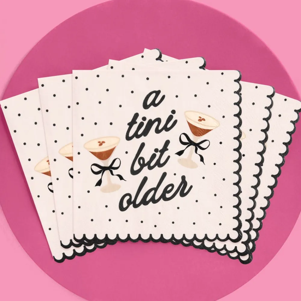 Best xo, Fetti A Tini Bit Older Cocktail Napkins