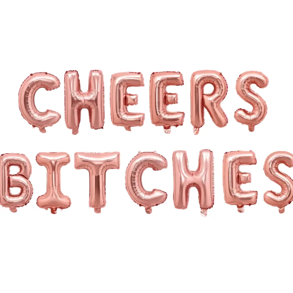 Hot xo, Fetti Bachelorette Cheers Foil Balloon Banner