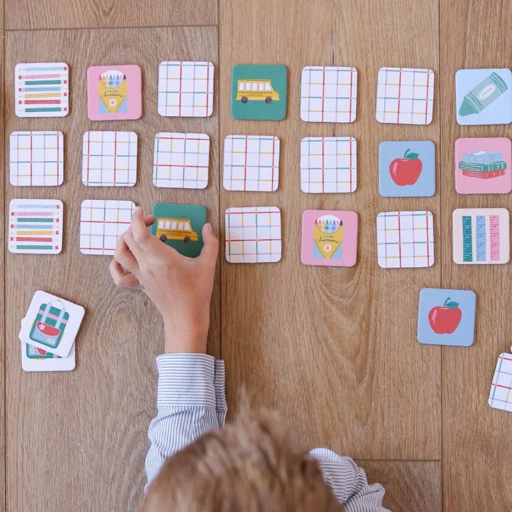 Hot My Mind’s Eye Back to School Matching Game