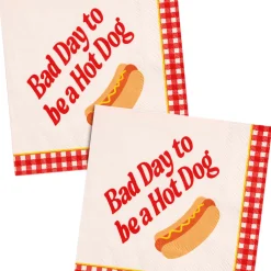 Online xo, Fetti Bad Day To Be A Hot Dog Napkins