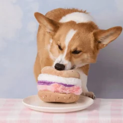 Online The Foggy Dog Bagel and Lox Interactive Snuffle Dog Toy