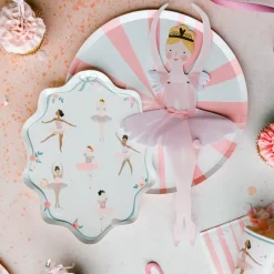Online Meri Meri Ballerina Themed Party Plates
