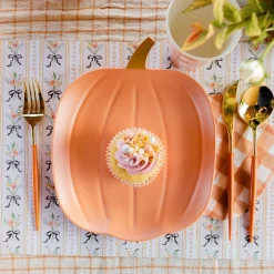Clearance Meri Meri Bamboo Pumpkin Plate