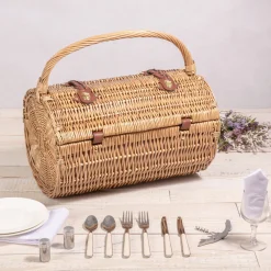 Discount Picnic Time Family of Brands Barrel Picnic Basket
