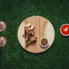 Sale Picnic Time Family of Brands Baseball Cutting Board & Serving Tray