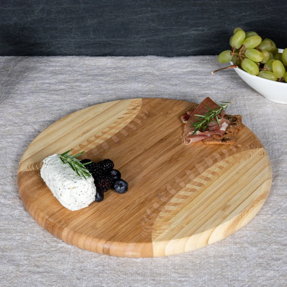 Sale Picnic Time Family of Brands Baseball Cutting Board & Serving Tray