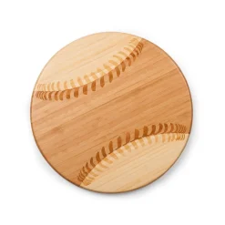 Sale Picnic Time Family of Brands Baseball Cutting Board & Serving Tray