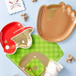 Hot My Mind’s Eye Baseball Helmet Shaped Plates