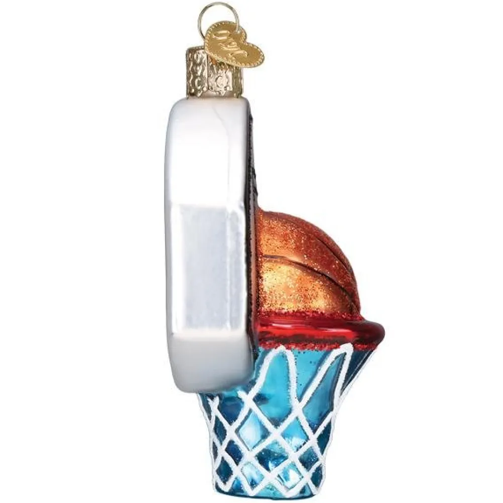 Discount Old World Christmas Basketball Hoop Ornament