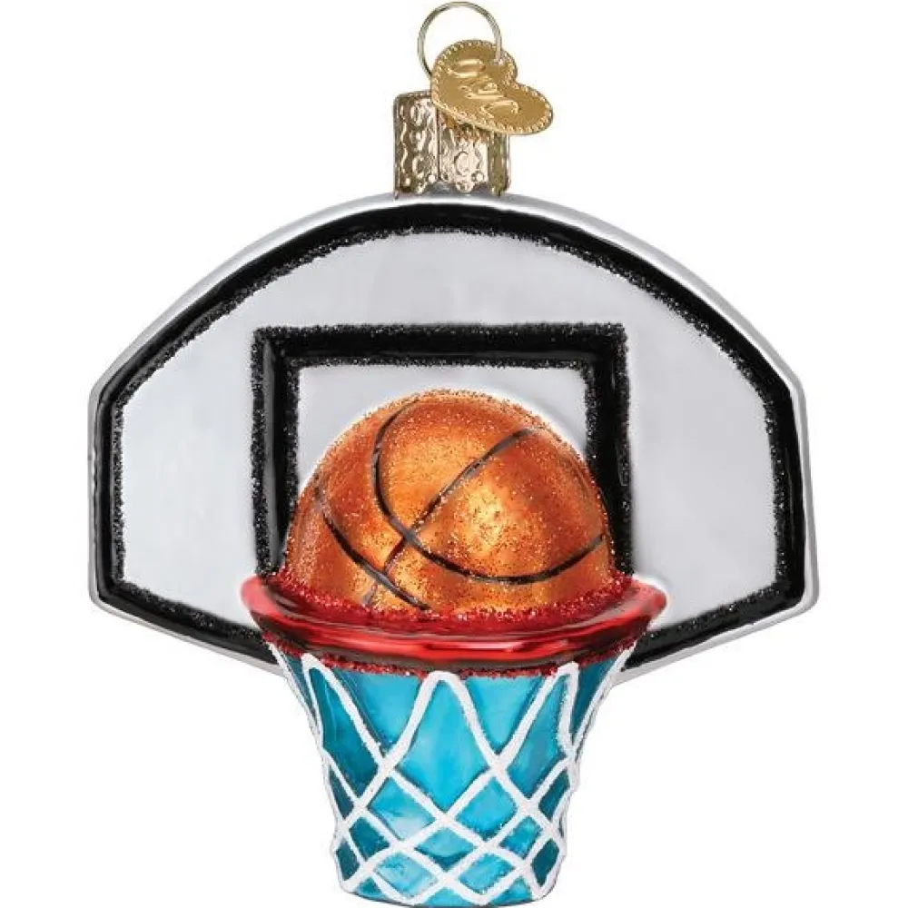 Discount Old World Christmas Basketball Hoop Ornament
