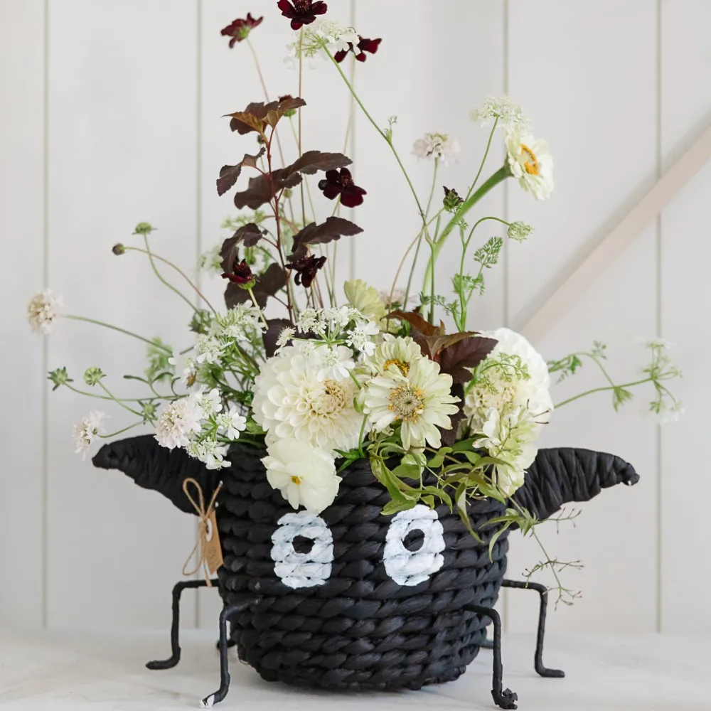 New Mud Pie Bat Candy Basket