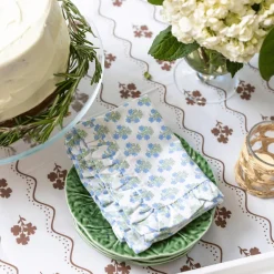 Sale Trudie Beatrice Rectangle Tablecloth with Ruffle