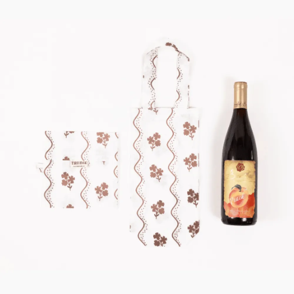 Online Trudie Beatrice Wine Gift Bag