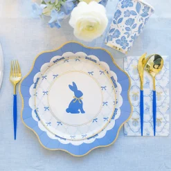 Online Bonjour Fete Belle Blue Elegant Floral Cups