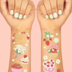 Online xo, Fetti Berry Sweet Temporary Tattoos