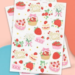 Online xo, Fetti Berry Sweet Temporary Tattoos