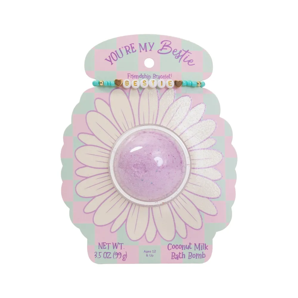 Cait + Co Bestie Friendship Bracelet Bath Bomb