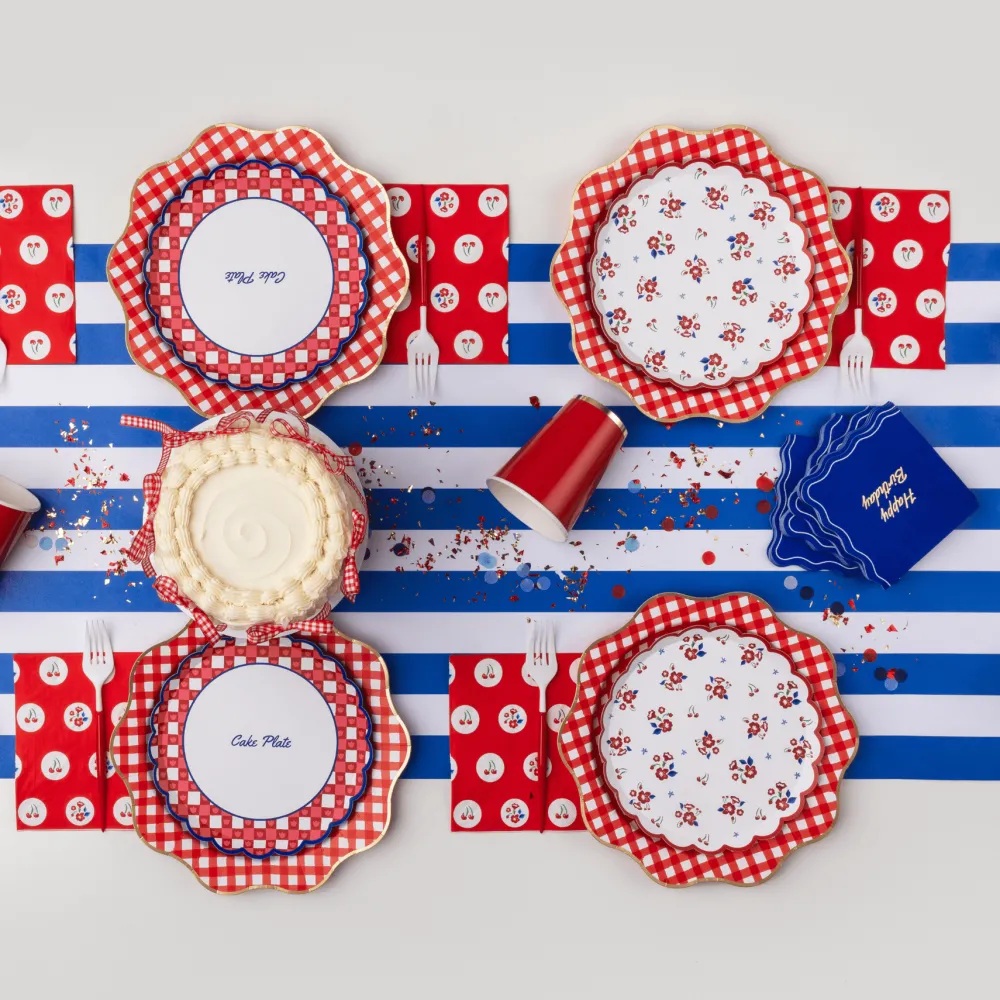 Discount Bonjour Fete Betty Crocker™ X Blue Happy Birthday Cocktail Napkins