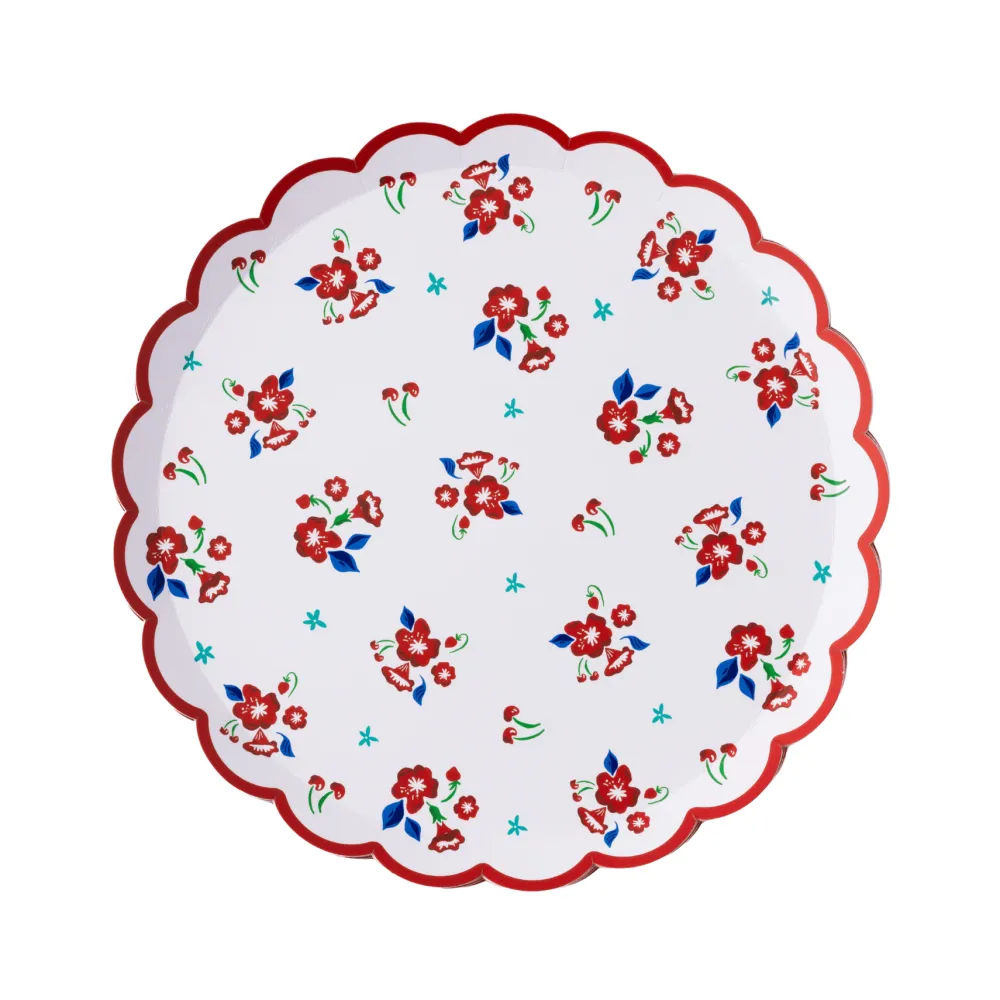 Outlet Bonjour Fete Betty Crocker™ X Vintage Floral Dessert Plates