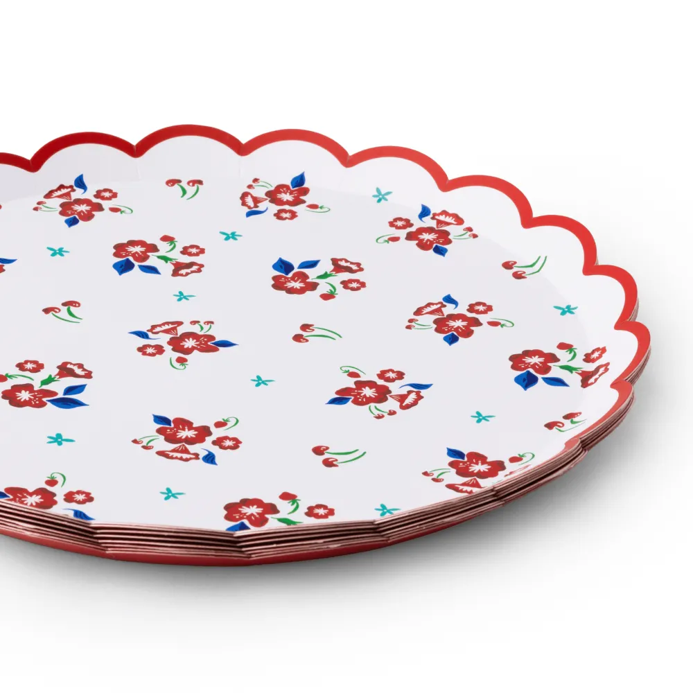 Outlet Bonjour Fete Betty Crocker™ X Vintage Floral Dessert Plates