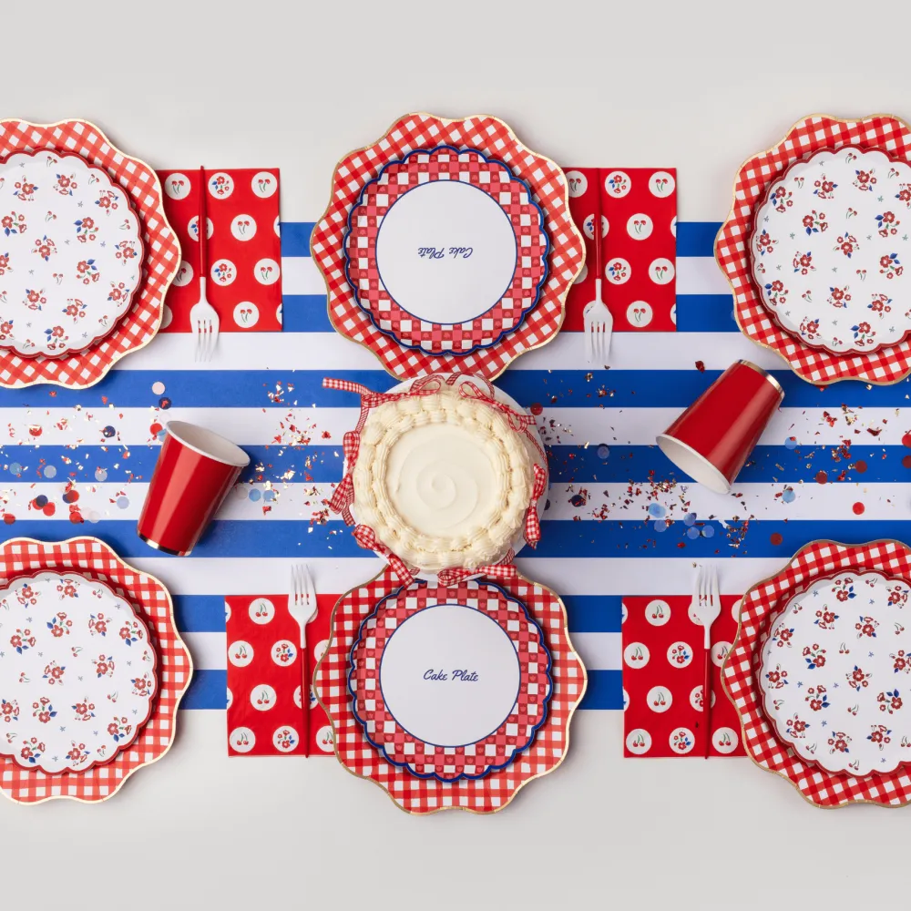 Outlet Bonjour Fete Betty Crocker™ X Vintage Floral Dessert Plates
