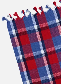 Clearance Heather Taylor Home Betty Plaid Red Tablecloth