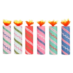 Clearance Packed Party Birthday Candle Confetti Party Crackers (6 count)