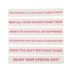 Clearance Packed Party Birthday Candle Confetti Party Crackers (6 count)