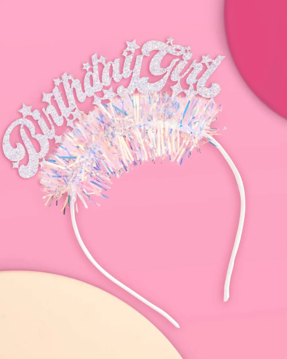 Sale xo, Fetti Birthday Girl Iridescent Fringe Headband