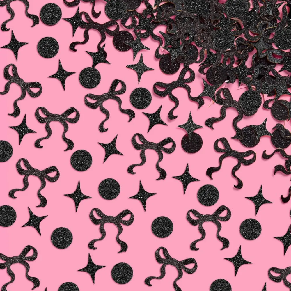 Clearance xo, Fetti Black Bow Confetti