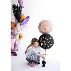 Hot Party Deco Black Hocus Pocus Halloween Balloon