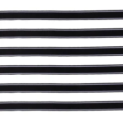 Clearance Bonjour Fete Black Noir Double Sided Grosgrain Ribbon