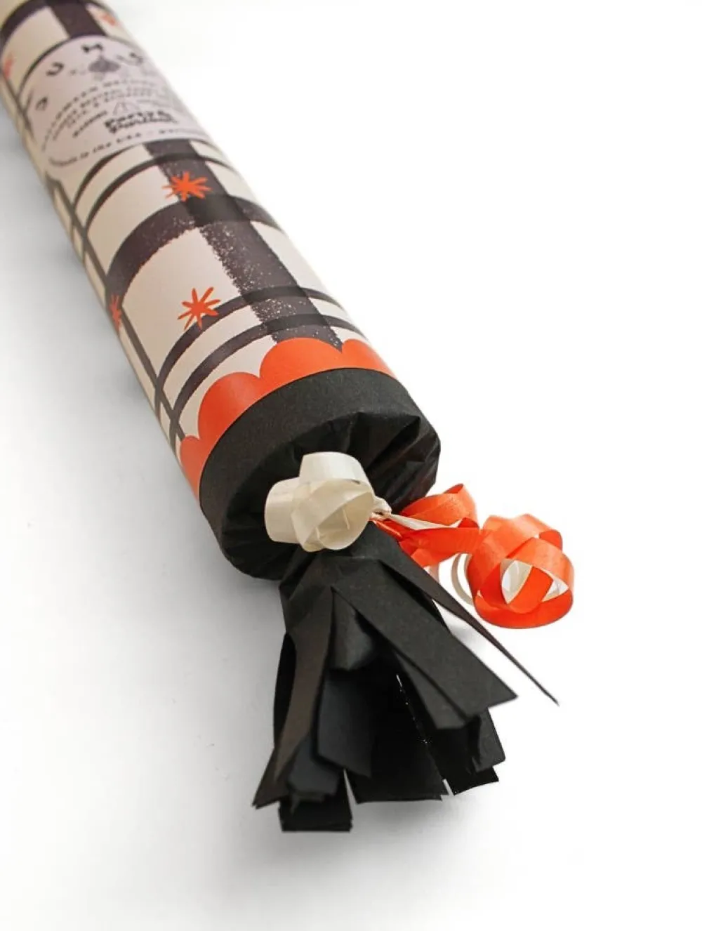 Party & Parlour Black Plaid Jumbo Halloween Surprise Bon Bon
