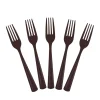 Sale Crown Display Black Plastic Forks