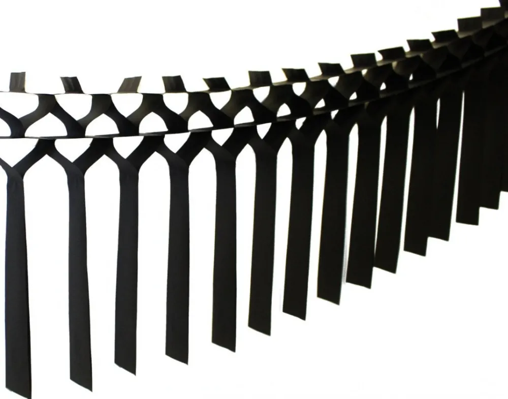 Clearance Devra Party Black Streamer Garland