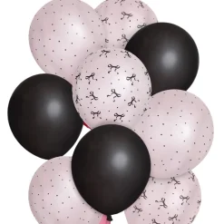 Discount xo, Fetti Black & White Bow Balloon Set